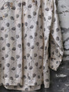 Mutedance 25 Spring/Summer Silk Bouquet Top Jacket MD-MD25SS126-HOARY MD25SS125